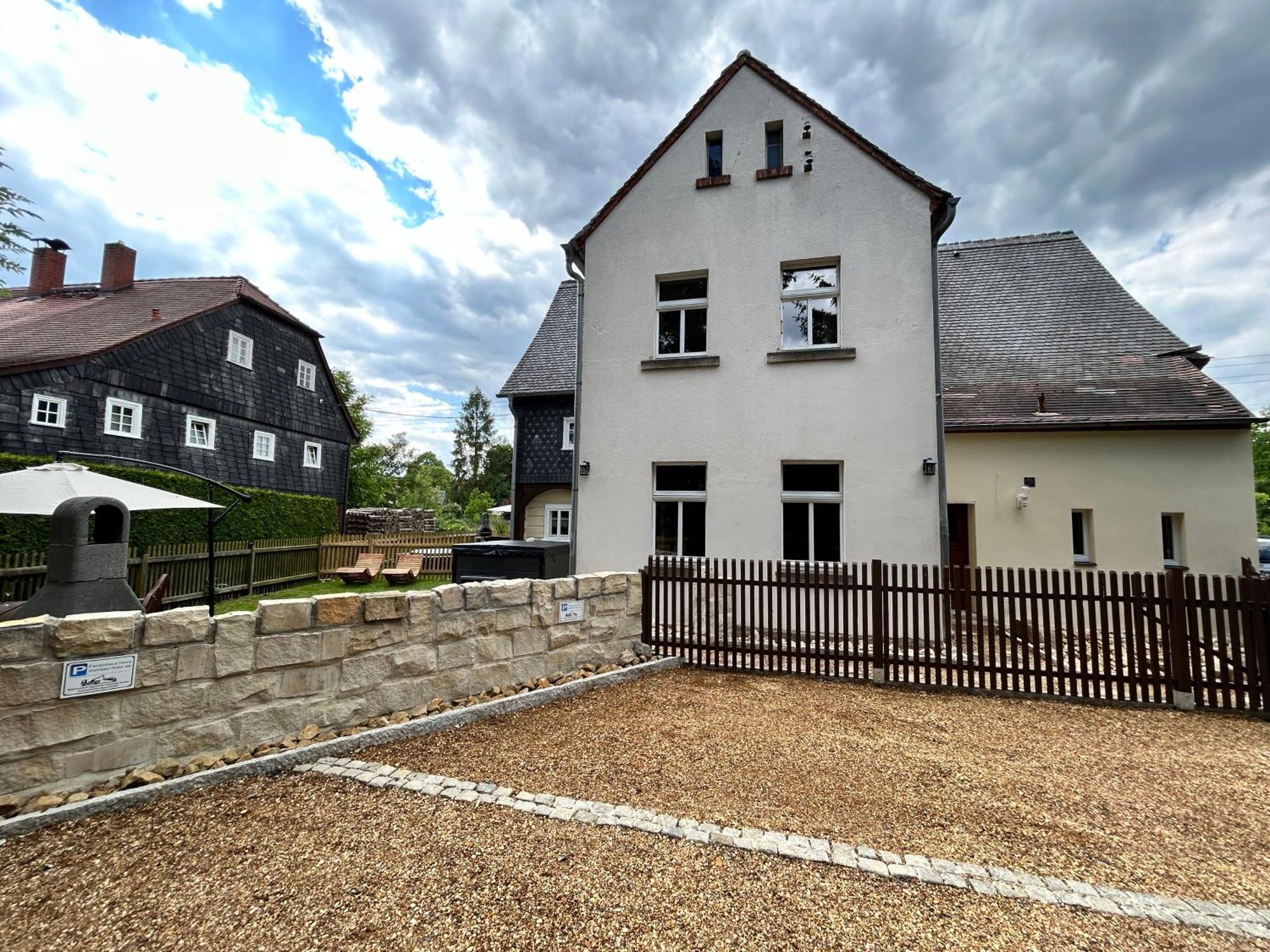 Fewo Frushi Mit Whirlpool, Infrarotsauna Großschönau Exterior foto